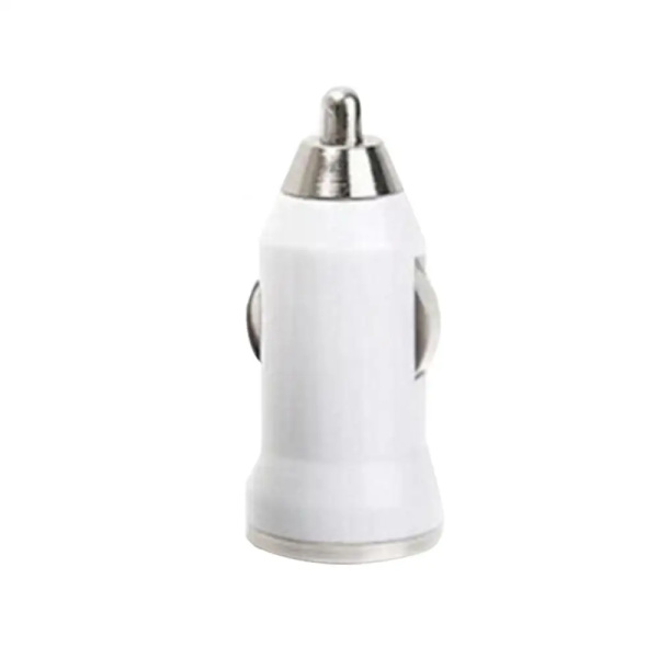 Mini universell USB-billaddare för iPhone Tablet Pad White