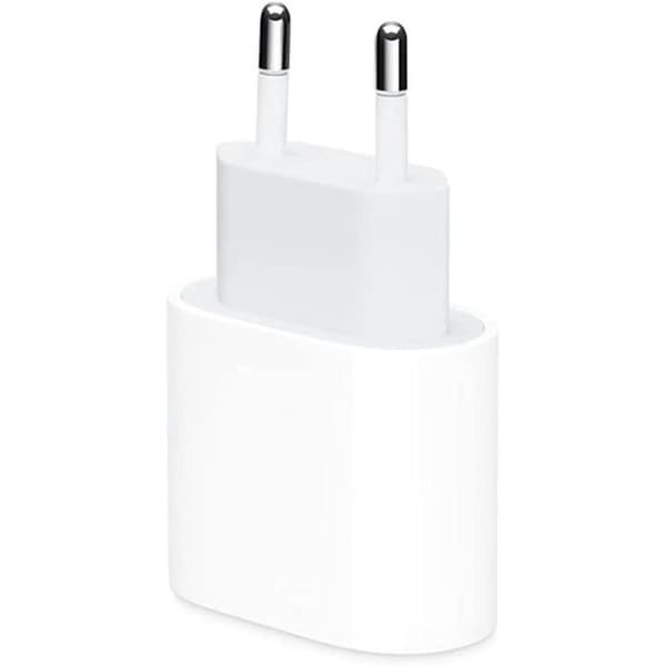 20W Snabbladdare - ZGEER - USB C Adapter - Kompatibel med iPhone och Galaxy - Snabbladdning - Vit