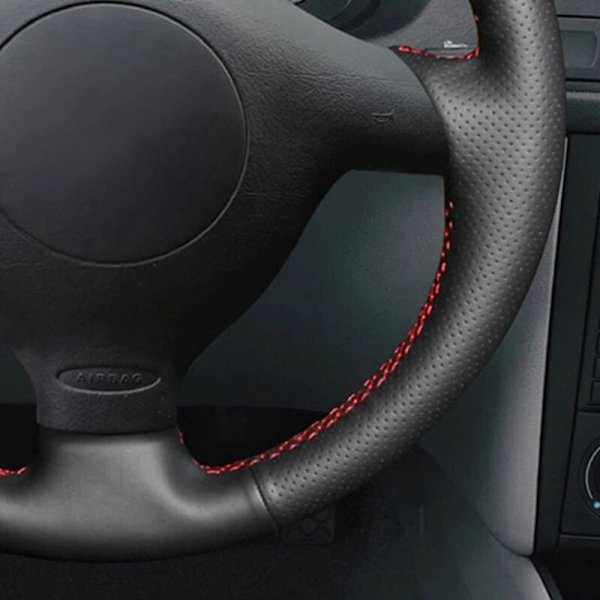 Svart cover i konstläder till Seat Leon MK1 (1M) 1998-2005 Skoda Fabia RS 2003 Fabia 1 (6Y) 2004-2005