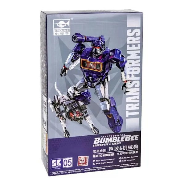 NYA Trumpeter Transformers Bumblebee Blitzwing Soundwave Montera SMART Kit Mini Pocket Warrior Actionfigur Robotleksaker Soundwave