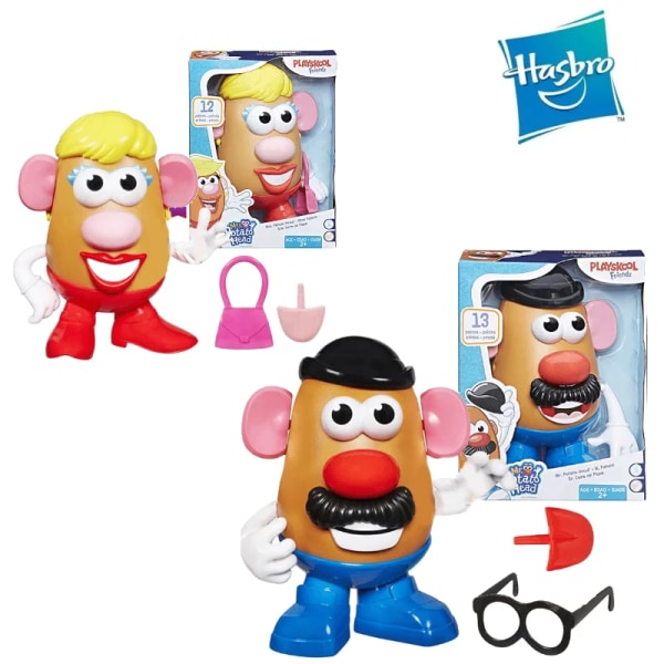 Hasbro Toy Story Actionfigurer Mr.Potato Mrs Potatis Head Pedagogiska leksaker Modellkollektion Presenter Leksak Mr. Potato