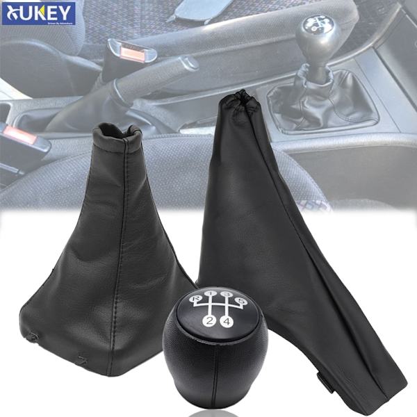 Växelspaksknopp Damask Boot Parkering Handbroms Cover Case Krage För Vauxhall/Opel Astra II G 1998 1999 2000 2001 2002 2003-2010-växel damask gear gaiter