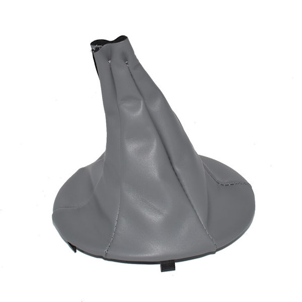 Bil Pu Läder Gear Damask Gaitor Shift Krage Boot Cover För Fiat 500 500c Panda 2003 - 2006 2007 2008 2009 2010 2011 2012-