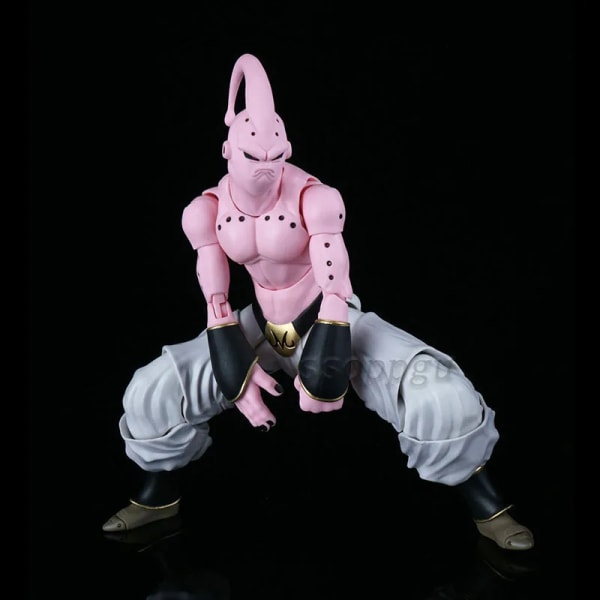 SHF Dragon Ball Figur Majin Buu Android #21 Rörliga leder PVC Action Figur Collection Anime modell Leksaker Docka Barn Present Majin Buu