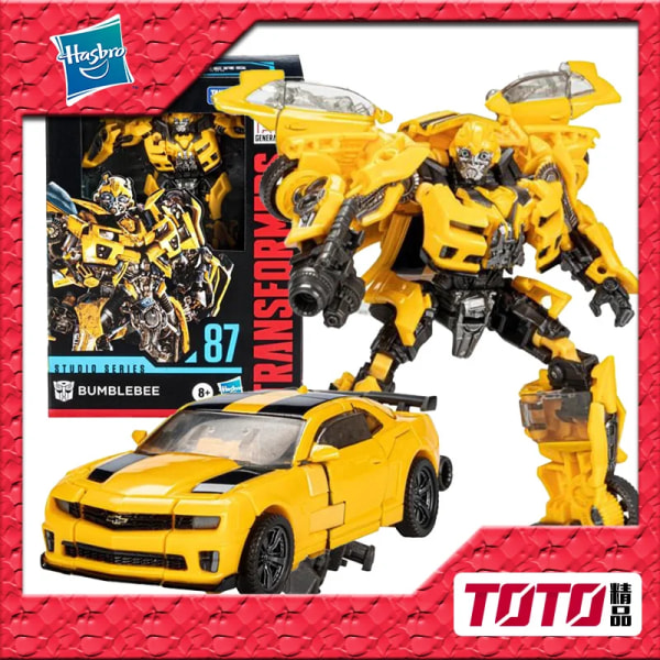 Hasbro Transformers Toys Studio Series 87 Transformers Bumblebee 88 Sideways Rotf 088 Action Figures Toys Present Collection Nytt Bumblebee