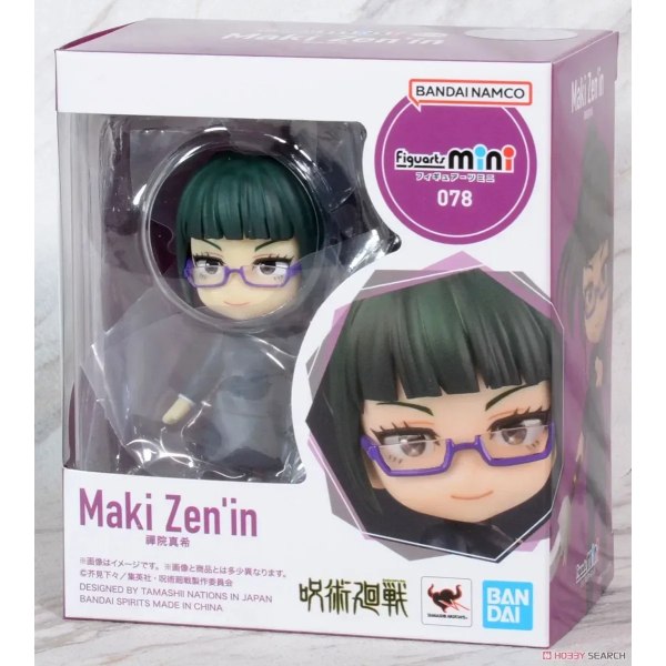 Original Figuarts Mini Jujutsu Kaisen CHOSO Itadori Maki Megumi Super Spell Master Full Range PVC Anime Figur Action Modell Leksak Maki Zenin