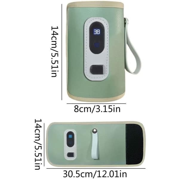 Vauvan pullonlämmitin, USB-pullonlämmitinpussi, auton pullonlämmitin, vedenlämmitinpussi