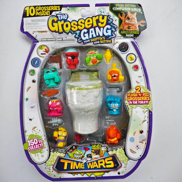 Original The Grossery Gang Surprise Toy Säsong 1 2 3 4 5 6 7 Stort paket, Flerfärgad presentsamling L