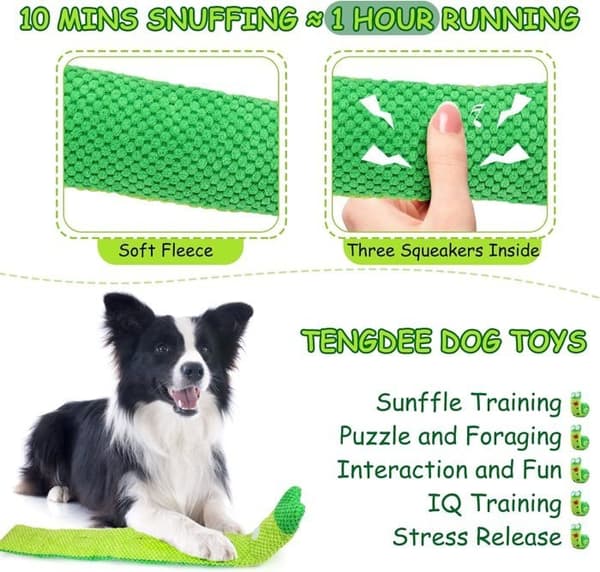Hundelegetøj Stress Release Puzzle Kedsomhed IQ Snuse Foder Træning Instinkt Egnet til Hunde