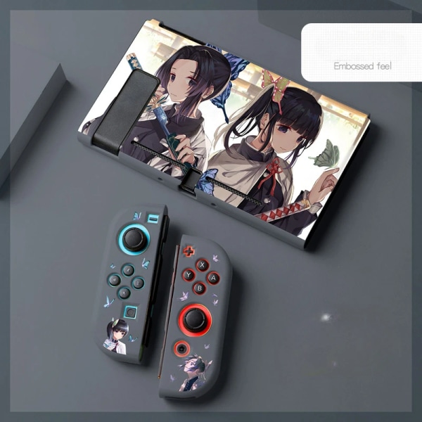 Anime Demon Slayer Case till Nintendo Switch NS Joy Con Controller Kawaii Soft Silikon Cover Tillbehör Barnpresent 11 For Switch NS