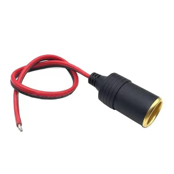 12V Bil Cigarettænder Stik Adapter Med Hun Socket Stik 10A/15A/20A 200W Bil Socket Stik med 30cm Kabel