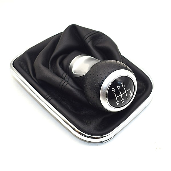 5/6-växlad 12 mm växelspaksspak Växel damask Boot för Volkswagen VW Golf 4 IV MK4 GTI R32 Bora Jetta 1999-2004-6 Speed -Y 6 Speed -Y
