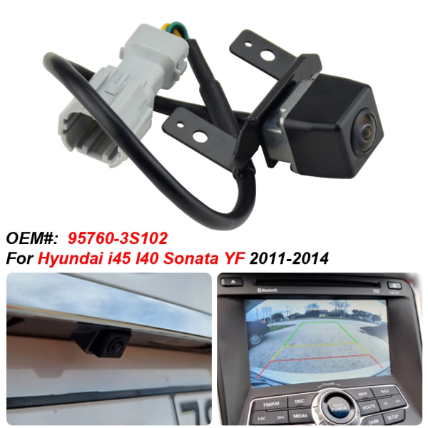 Bil för 2011-2014 Hyundai i45 I40 Sonata YF Backkamera Backkamera Backup Parkeringskamera 95760-3S102 957603S102