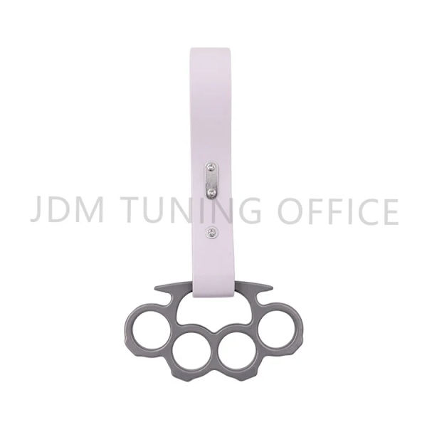 Neo Chrome Kunckle Tsurikawa Ring plastrem, JDM tågbusshandtag, Drift Charm, Car Accessspiration, 210 mm B