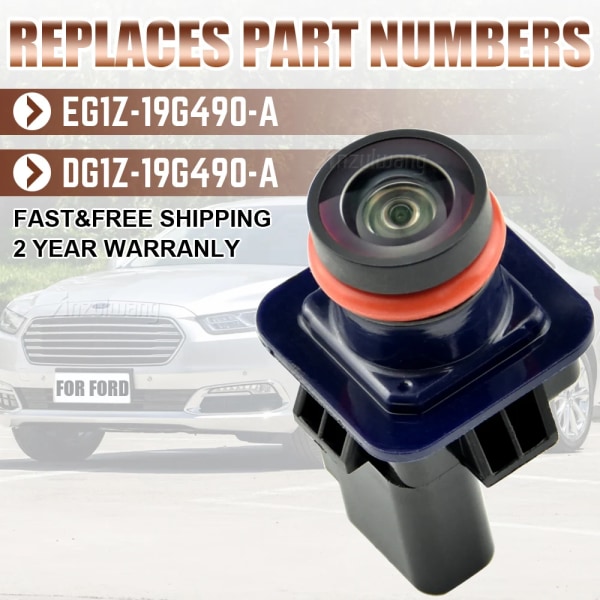 Backkamera EG1Z-19G490-A Parkeringshjälp Högupplöst ersättning för Ford Taurus 2013 2014 2015 2016 2017 2018 2019