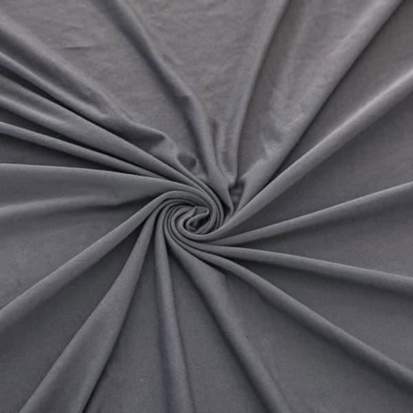 (Grå) L-formet hjørnesofatrekk - Polyester - Grå - 3+2 seter - Vaskbart gray