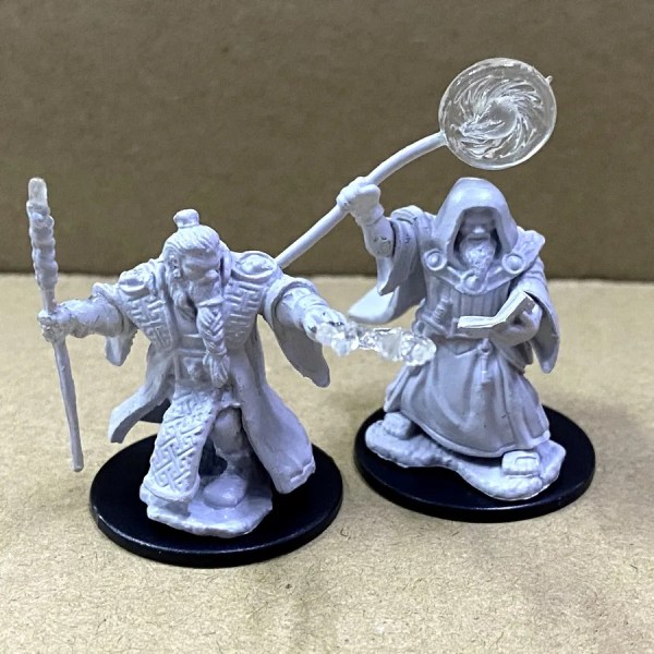 Lot Pathfinder Battles Deep Cuts Nolzur's Fighter Orc Druid Pirates Goblin Wolf Rogue Monk Brädspel Miniatyrer Miniatyrer Leksaker Pirates