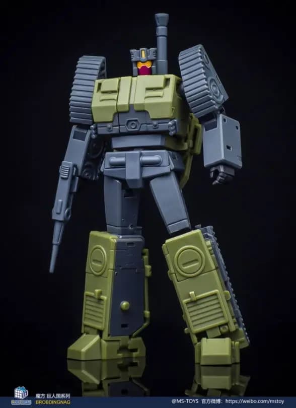 Nyt Transformationslegetøj MS TOYS Magic Square MS-B51 Heavy Gunner Figur På Lager