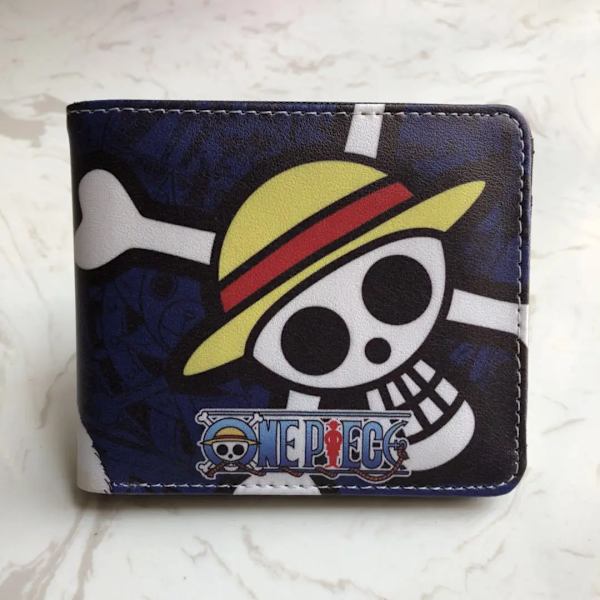 One Piece Plånbok Luffy Coin Money Clips Roronoa Zoro Handväska Söt tecknad figur Print Korthållare Piccolo Accessoeris Pojkar Presenter One piece-1