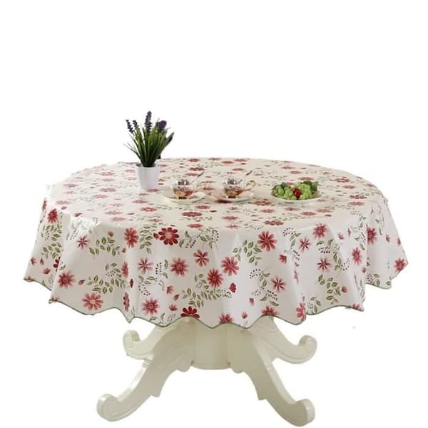 150 cm enfärgad rund restaurangduk, vind