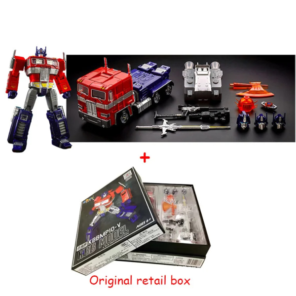 KBB MP10V Mästerverk Transformation Action Figur Leksak OP Commander Film Modell MP10 MPP10 Deformation Bil Robot Dockor Barn Present MP10V-1 with box