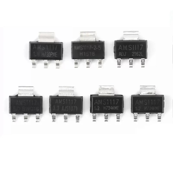 Fordon Motordelar 20PCS AMS1117 AMS1117-3.3V AMS1117-ADJ AMS1117-1.8 AMS1117-1.2 AMS1117-5.0 AMS1117-2.5 AMS1117-3.3 AMS1117-5.0 AMS1117-1.5 AMS1117-1.2