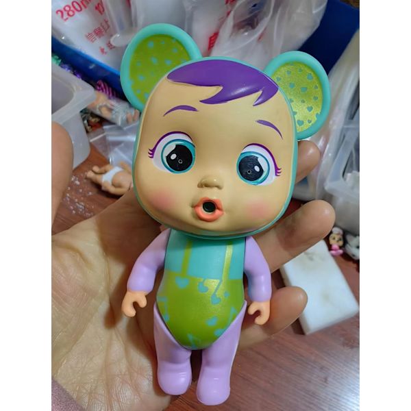 30-stil baby Flickleksaksimulering Baby Kreativ söt marin animaBarn Födelsedagspresent Pink