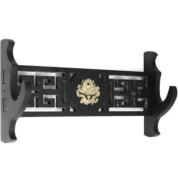 Universal Gulvknivholder Samurai Sværd Katana Display Stand Holder Vægmontering Display - Dragemønster
