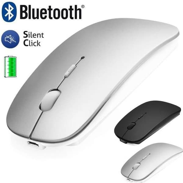 Trådlös Bluetooth-mus - Mini Mus - Kompatibel med Macbook-iPad-iPhone-Android - Tyst - Optisk
