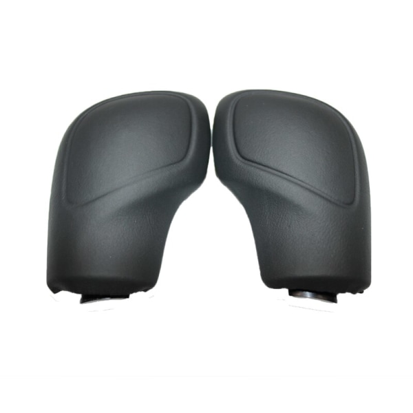 DSG Växelspaksknopp Krom Med Läder Växellåda Cover För VW Golf 6 7 R Passat B7 B8 CC R20 För Jetta MK6 GLI TIGUAN- Cover i läder Leather Side Cover