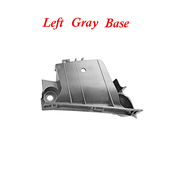 Grå innerhandtagslock för Peugeot 107 Toyota Aygo Citroen C1 2005-2014 Dörrspänne Handtag Lock Dörrarmstödsbas För BYD F0 Left Gray Base