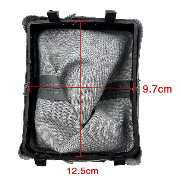 Växelspaksratt Spak Växel PU Läder Gaitor Boot För Volkswagen VW Polo 9N 9N2 GTI 2002 2003 2004 2005 2006 2007 2008 2009-6 Speed B0276 6 Speed B0276