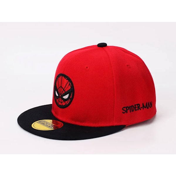 Disney Anime Spider Mans Cap Pojkar Höst Baby Spiderman Tecknad Barnmode Solkepsar Barn Hatt Cap Present 2-8y 21