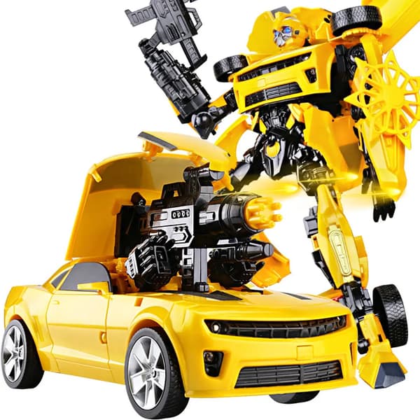 Transformationsrobotter Billegetøj Deformeret Bilmodel Anime Klassisk Actionfigur Dreng BEDSTE Gave
