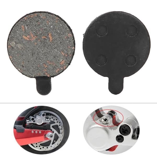 Elektrisk scooter bremseklodser 4 par bremseklodser