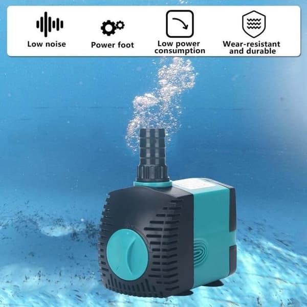 Liten Vattenpump Tyst Dränkbar Vattenpump med Stabil Luftutsläpp 5V Vattenpumpar Hemmapump