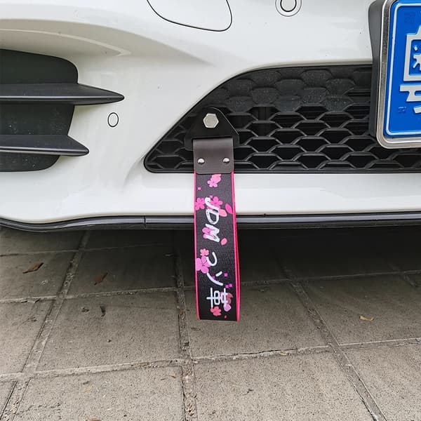JDM - Juoksevan auton köyden koukku, tyylitarvike Honda Spoon Toyota Mustang HKS