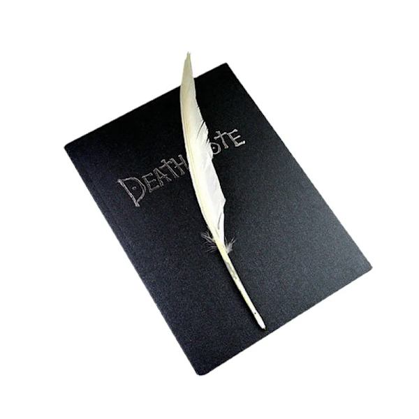 Ny japansk animationssimulering Boutique Feather Death Notebook DEATHNOTE Yagami Moon Ryuk hänge Överraskningsleksaker för barn 2PCS