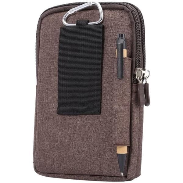 Taske - Noname - Universal - 6,3 tommer - Brun - Blød Brown