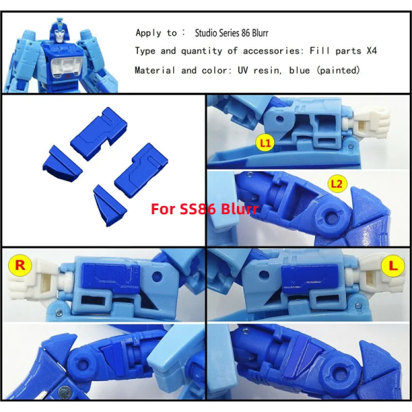 Leg Arm Upgrade KIT For Siege Earthrise Kingdom Studio Legacy Series Fill Part 16