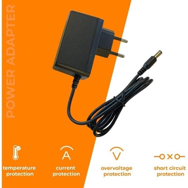 Laturiadapteri - BELS - Android TV Box X96 mini - Vaadittu jännite AC 100-240 - Pistorasioiden määrä 1 - Musta
