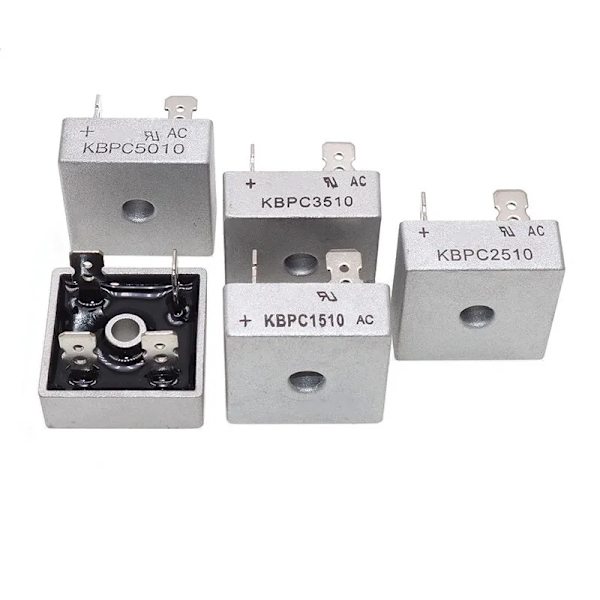 Fordonsmotordelar 2PCS Diod Brygglikriktare KBPC5010 5010 50A 1000V kbpc5010