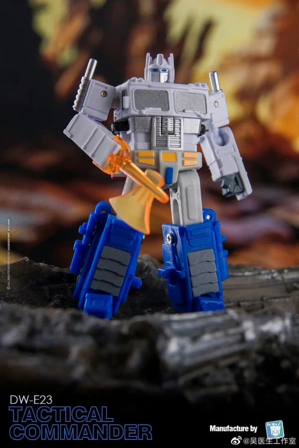 【I LAGER】 NYA DR. WU Transformation DW-E23 DW-E23T DW-E23D DW-E23B DW-E23P Ultra Magnus Commander G1 Mini Action Figur Leksaker