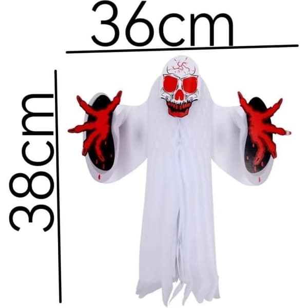 Halloween Dekorationssett med Banner