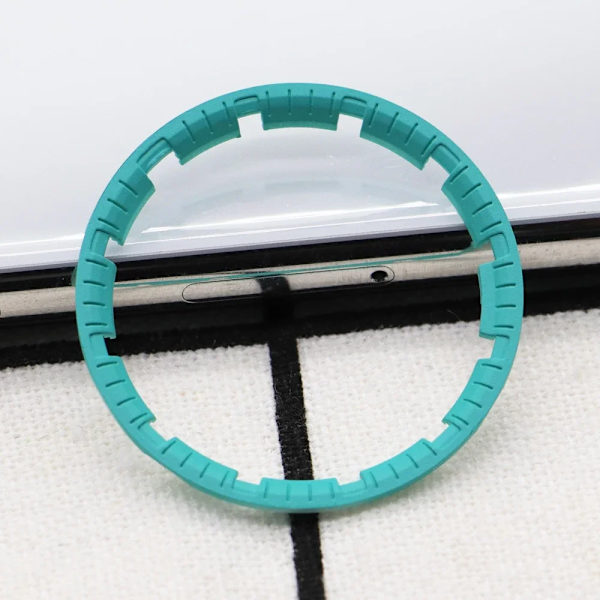 För GA2100 GA2110 Luminous Hour Marker Dial Watch Pointer Scale Ring Index Modification Dial ga2110 Watch Mod Kit Tillbehör 0134Tifanny green