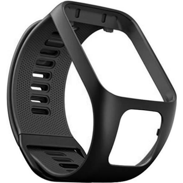 Sort Udskiftnings Silikone Urrem til TomTom Runner 2/3 TomTom Spark 3