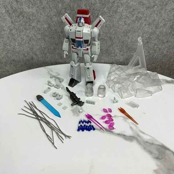 【I LAGER】 MIKE TOYS Transformation MK-05S MK05S Jetfire Skyfire Aurora färg KO NA H45 G1 Action Figur Leksaker MK-05S