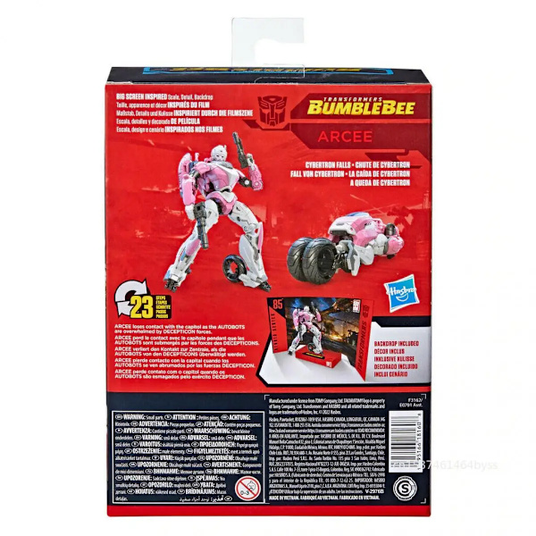 TAKARA TOMY Transformers The Last Knight SS Series D BB SS85 SS-85 Original Arcee Anime Figurer Action Modell Leksak Collection Present SS85 Arcee