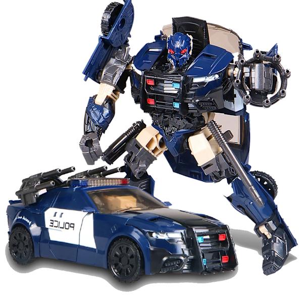 BMB Transformation G1 Barricade TF5 Polisbilmodell Voyager Oversize Action Figurleksaker No Original Box