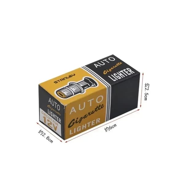 Universal Bil Auto Cigarettænder Strømstik RH-4013 DC 12V Biltilbehør Interiør Electronicos Oplader Socket Baseus
